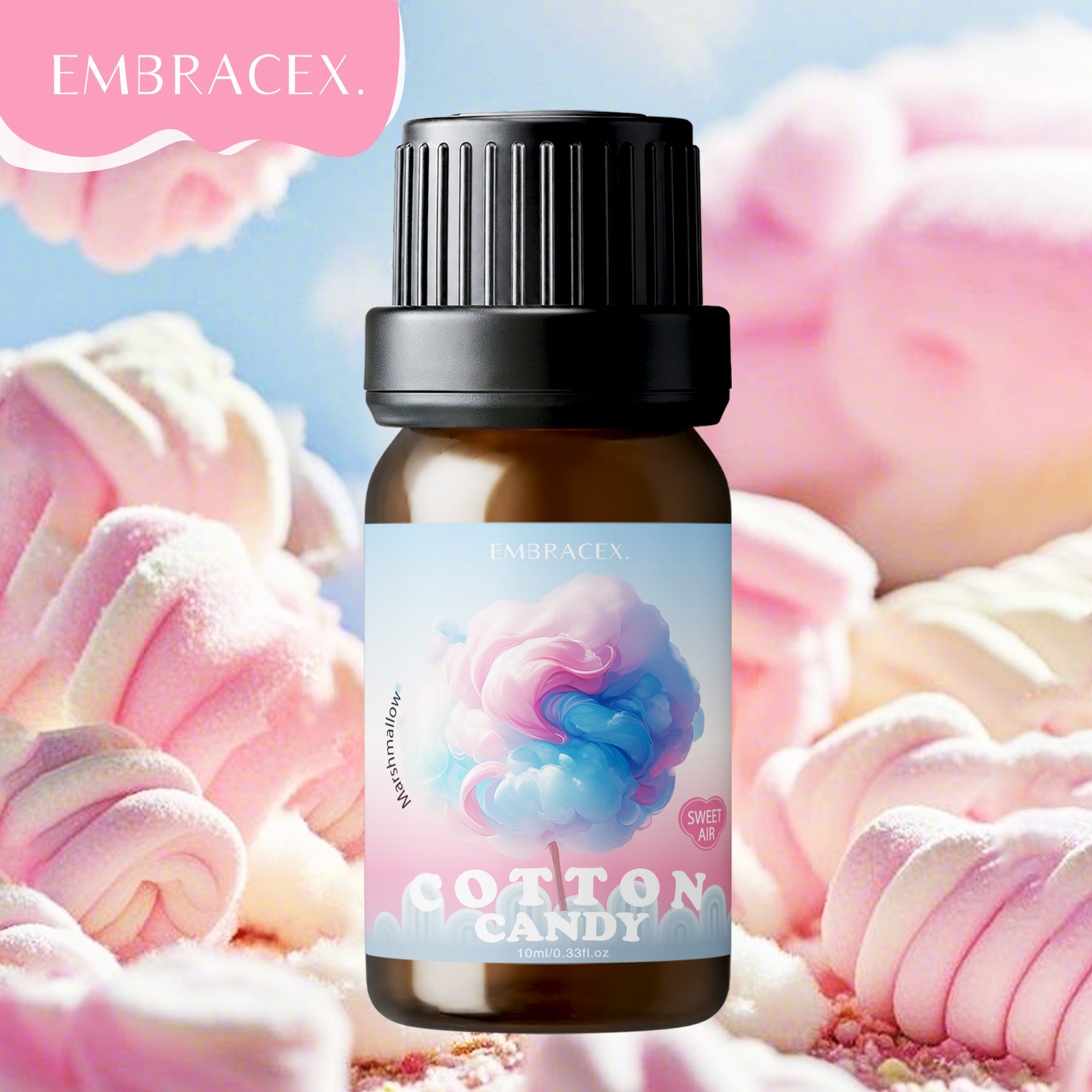 Perfume Fragrance Oil - 10ml Marshmallow/Cotton Candy Fragrance Oils Sweet
