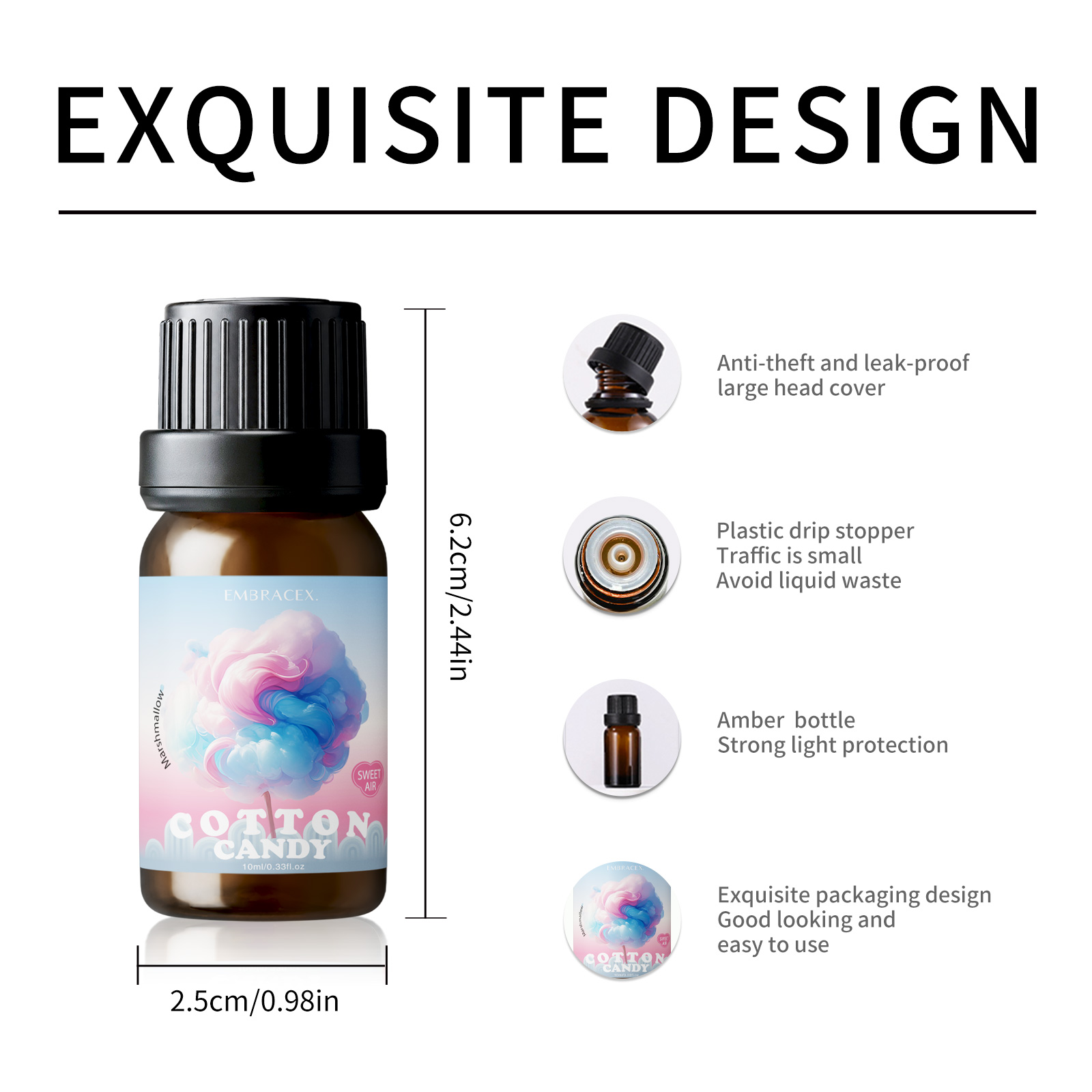 10ml Marshmallow/Cotton Candy  - Perfume Fragrance Oil 评论和价格
