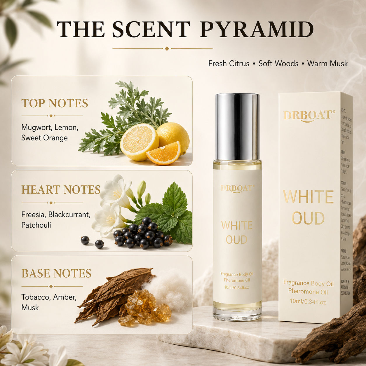 Men Roll-on Perfume Oil,Fresh  - Perfume Alcohol Fragrance 评论和价格