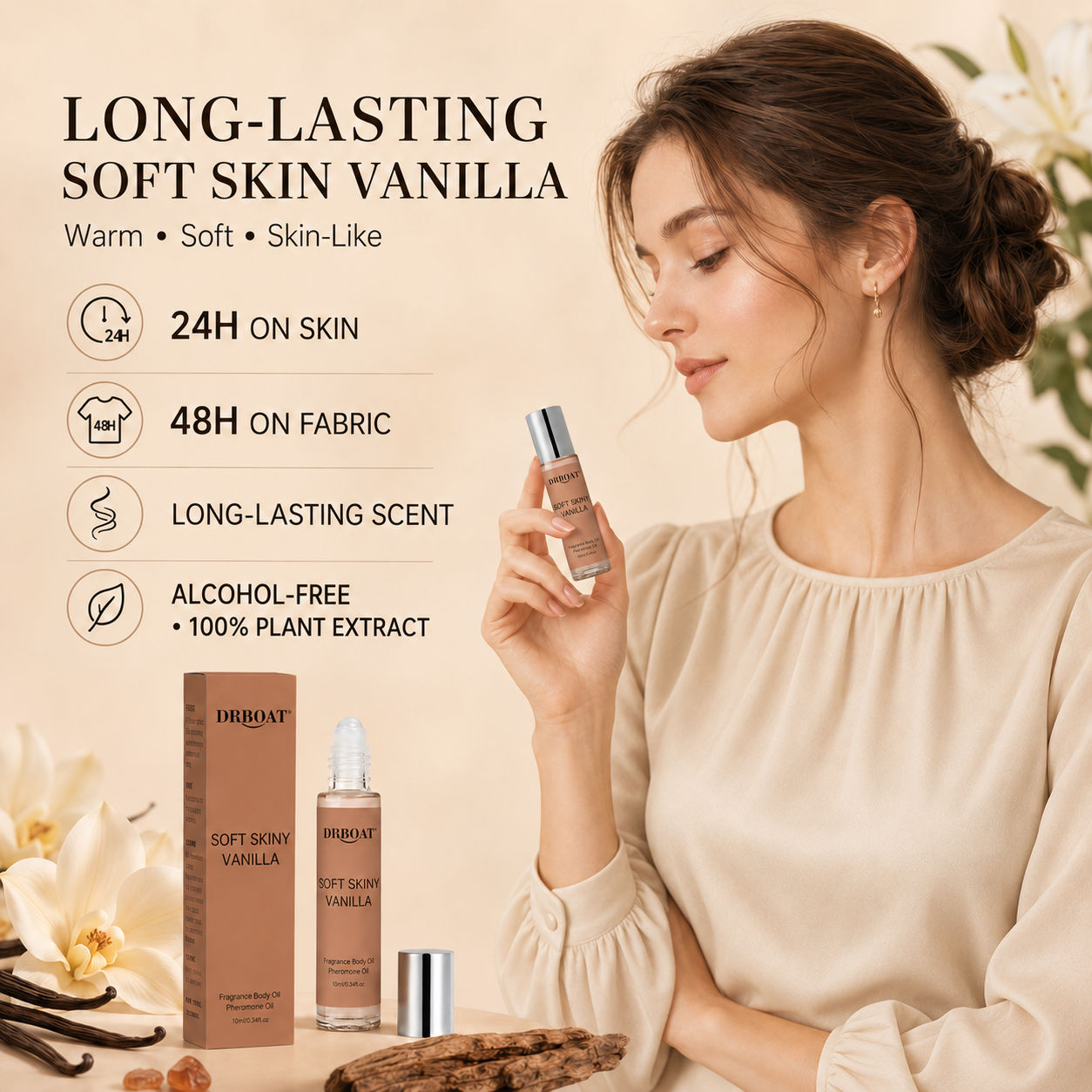 Women Roll On Fragrance Oil, S - Perfume Fragrance Oil 评论和价格