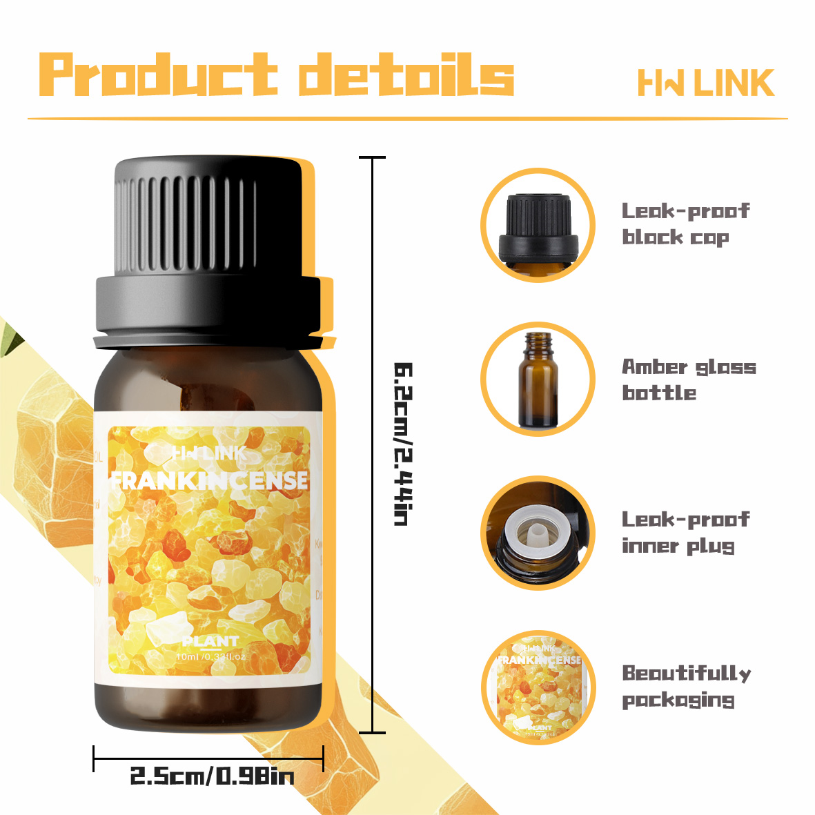 Frankincense Essential Oil 10m - Perfume Fragrance Oil 评论和价格